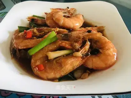Garlic shrimp