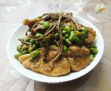 Tea mushrooms, soybeans