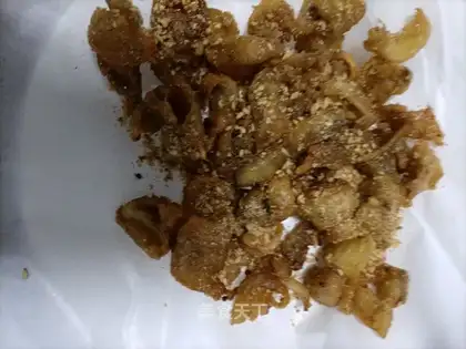 Roasted chicken skin