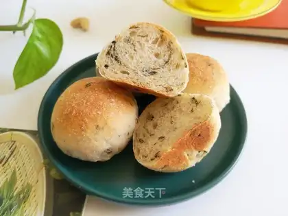 Mint honey bun