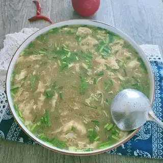 Slippery liver soup