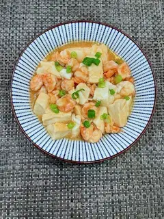 Shrimp tofu
