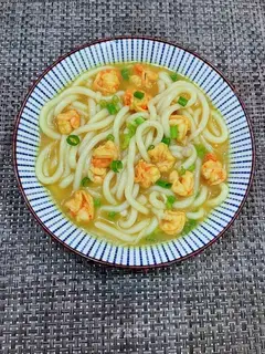 Curry shrimp and twilight