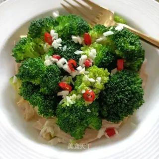 Chicken chest and broccoli