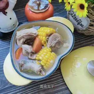 Corn chicken soup