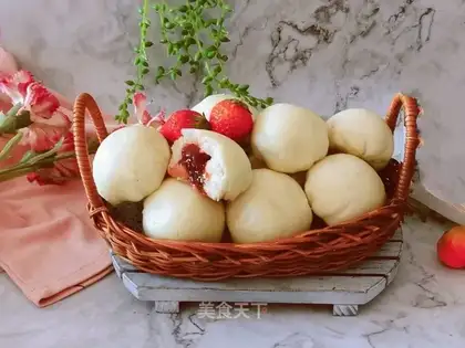 Strawberry jam steam