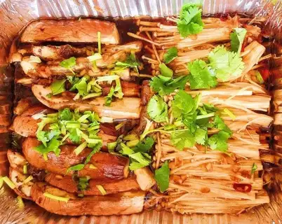 Baked vegetables