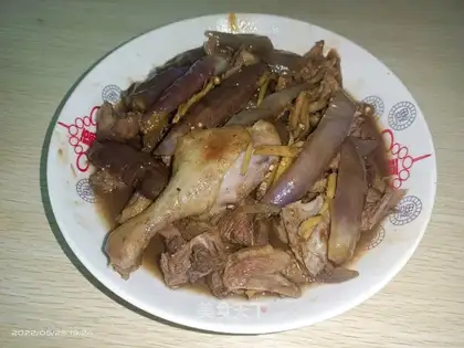 Duck eggplant