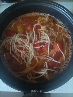 Tomato mushroom soup
