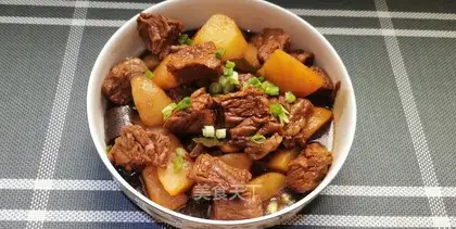 Potato mashed cattle