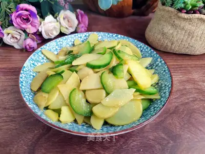 cucumber-made potato chips