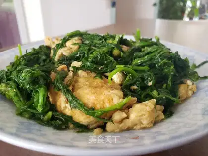 Steaked eggs