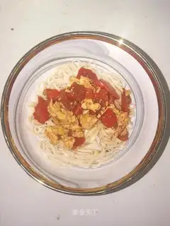Tomato egg noodles