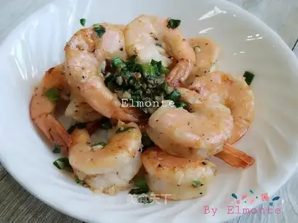 Garlic butter shrimp