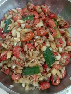 Garlic lobster