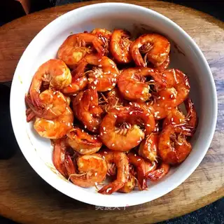 Dry shrimp tail