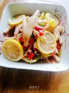 Lemon chicken claws