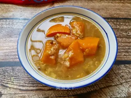 Goldmelon oatmeal