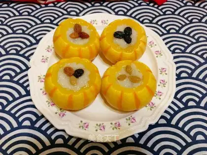 The sunmelon steamed rice