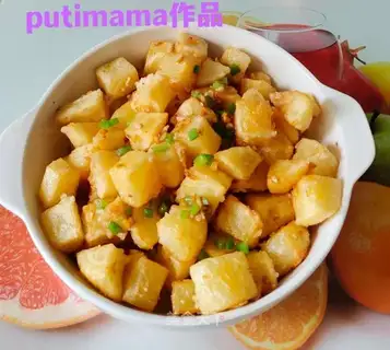 Cracked potatoes