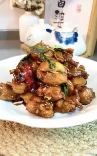 Three chickens