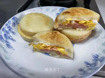 Homemade eggburgers
