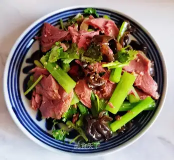 Celery ploughing beef