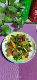 Garlic meat