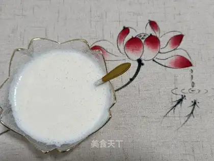 Ice melon milk