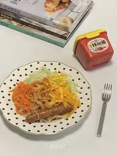 Soy sauce and pasta
