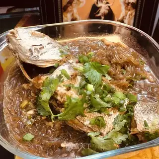 Big yellow fish stew