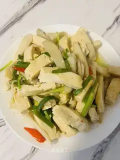 Ginger onion tofu