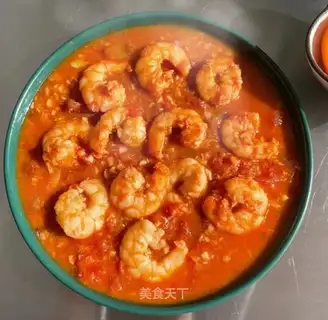 Cheese and garlic shrimp