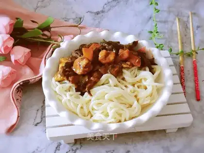 Summer to fresh noodles