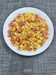 Corn and ham
