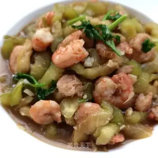 Cheese and shrimp