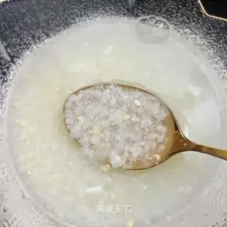 Fresh corn congee