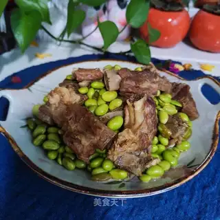 Bean roasted ribs