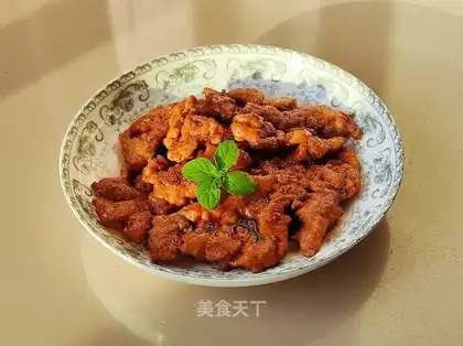 Sweet chicken chops