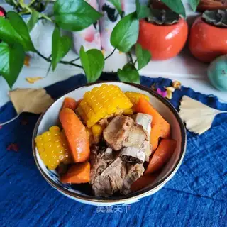 Corn carrot ribs