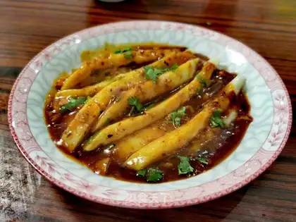 White noodle bowl