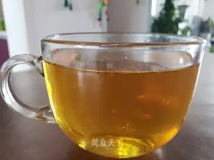 Corn shaving tea