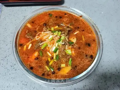 Boiled beef chips