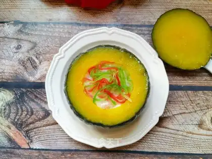 Pumpkin veggie rice