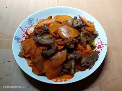 Pork and carrot