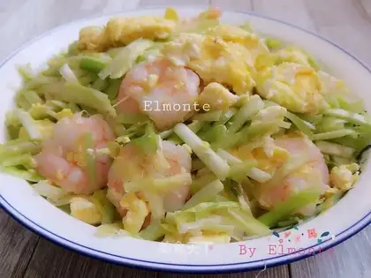 Shrimp fried eggs