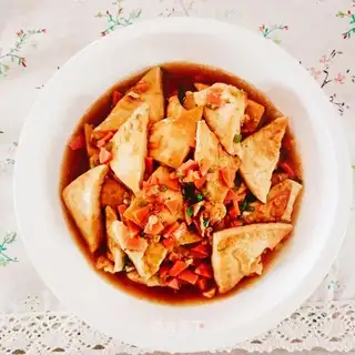 Homemade tofu