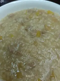 Beef carrot porridge