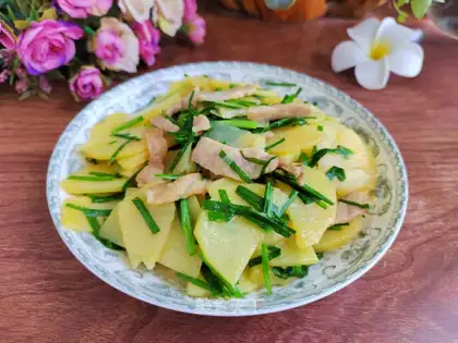 Porridge and potatoes