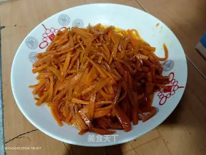 Clear the carrots